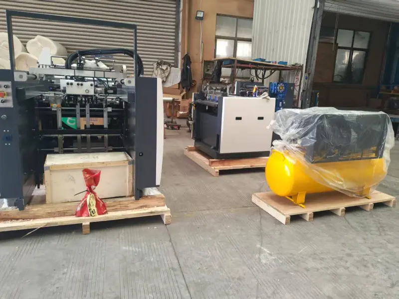 புதிய ஸ்டார் ஒய்எஃப்எம்ஏ-760 ஆட்டோமேட்டிக் ப்ரீ-கோட்டிங் லேமினேட்டிங் மெஷின், சவுதி அரேபியாவில் உள்ள வாடிக்கையாளருக்கு விரைவில் அனுப்பப்படும்.